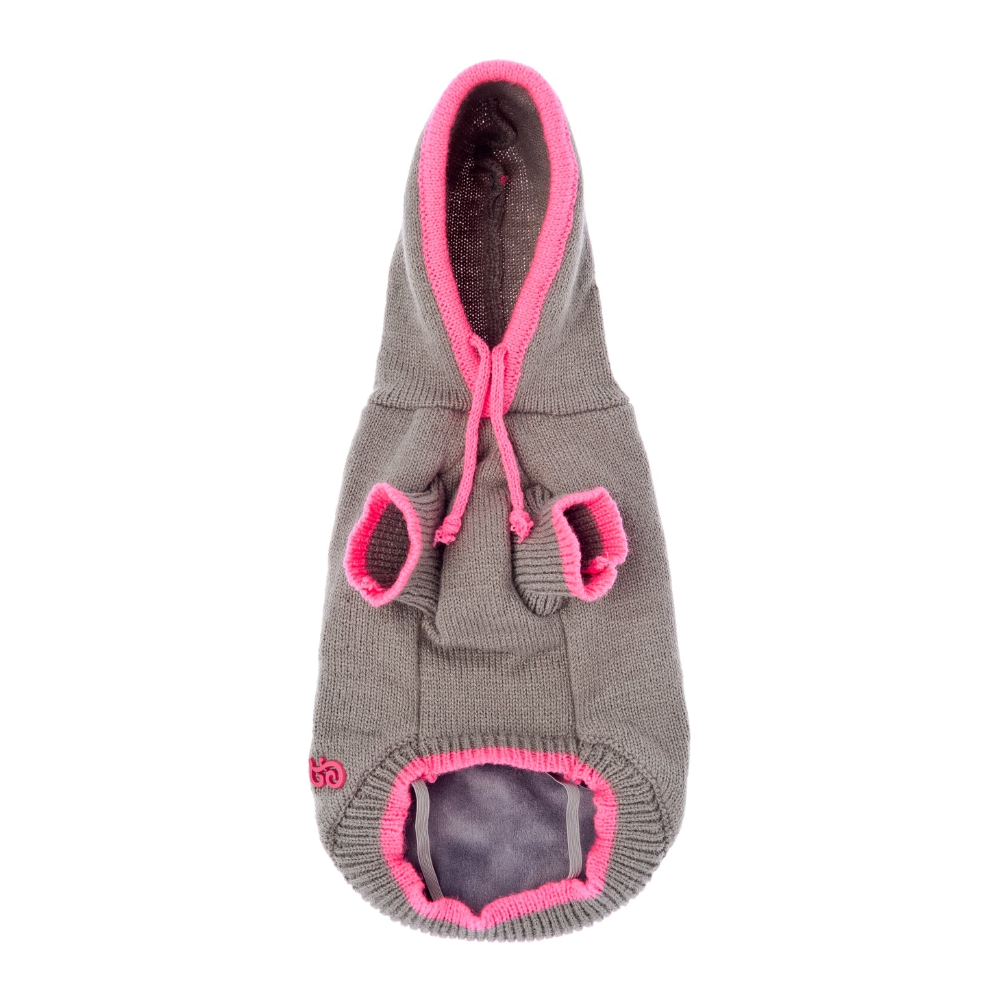 Maglioncino "Scintilla" con Cappuccio per Cani - Grigio