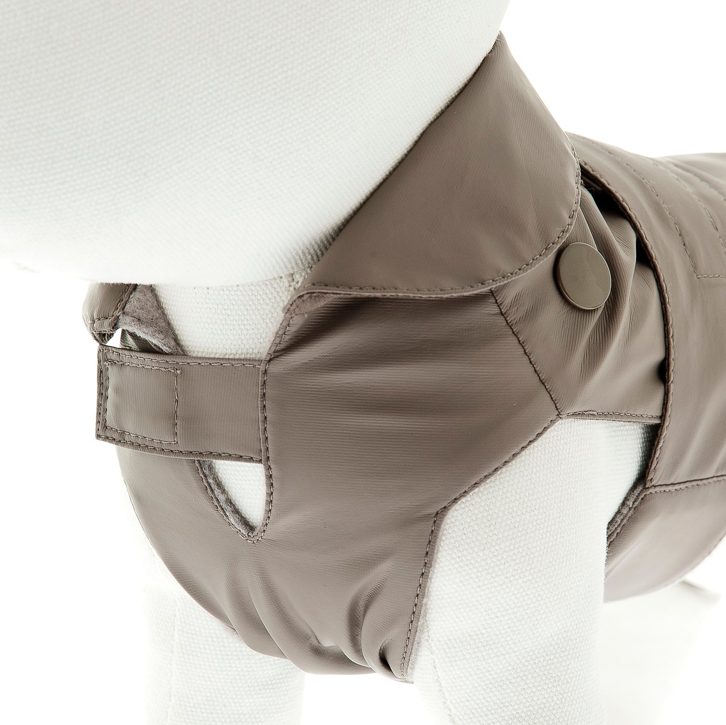 Impermeabile per Cani “Rain” con Imbottitura Staccabile - Tortora