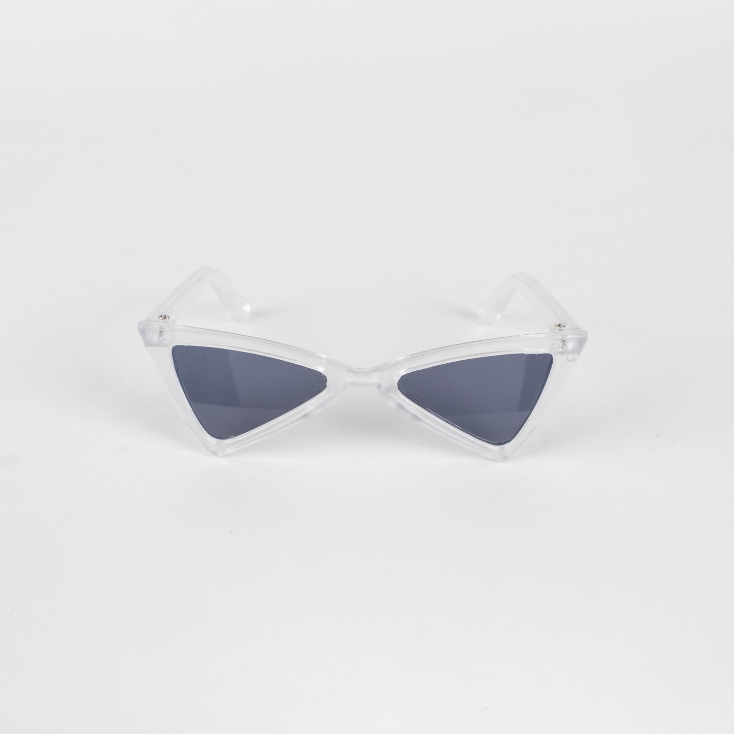 Occhiali da Sole per Cani e Gatti Triangolati - Bianco