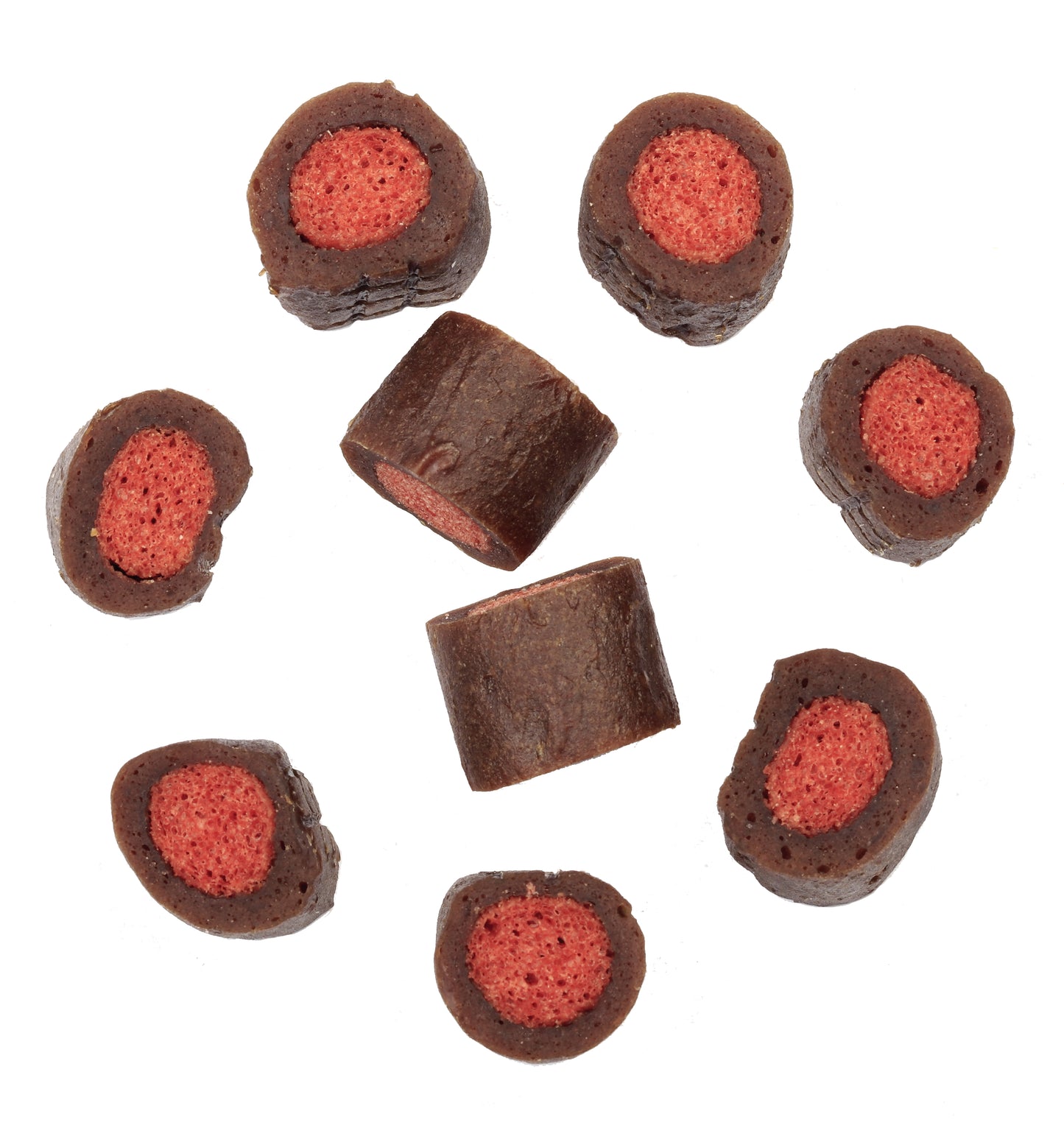 Involtini d'anatra per Cani