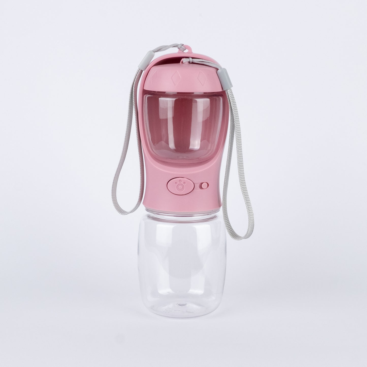 Borraccia Portatile per Cani 350 ml - Rosa