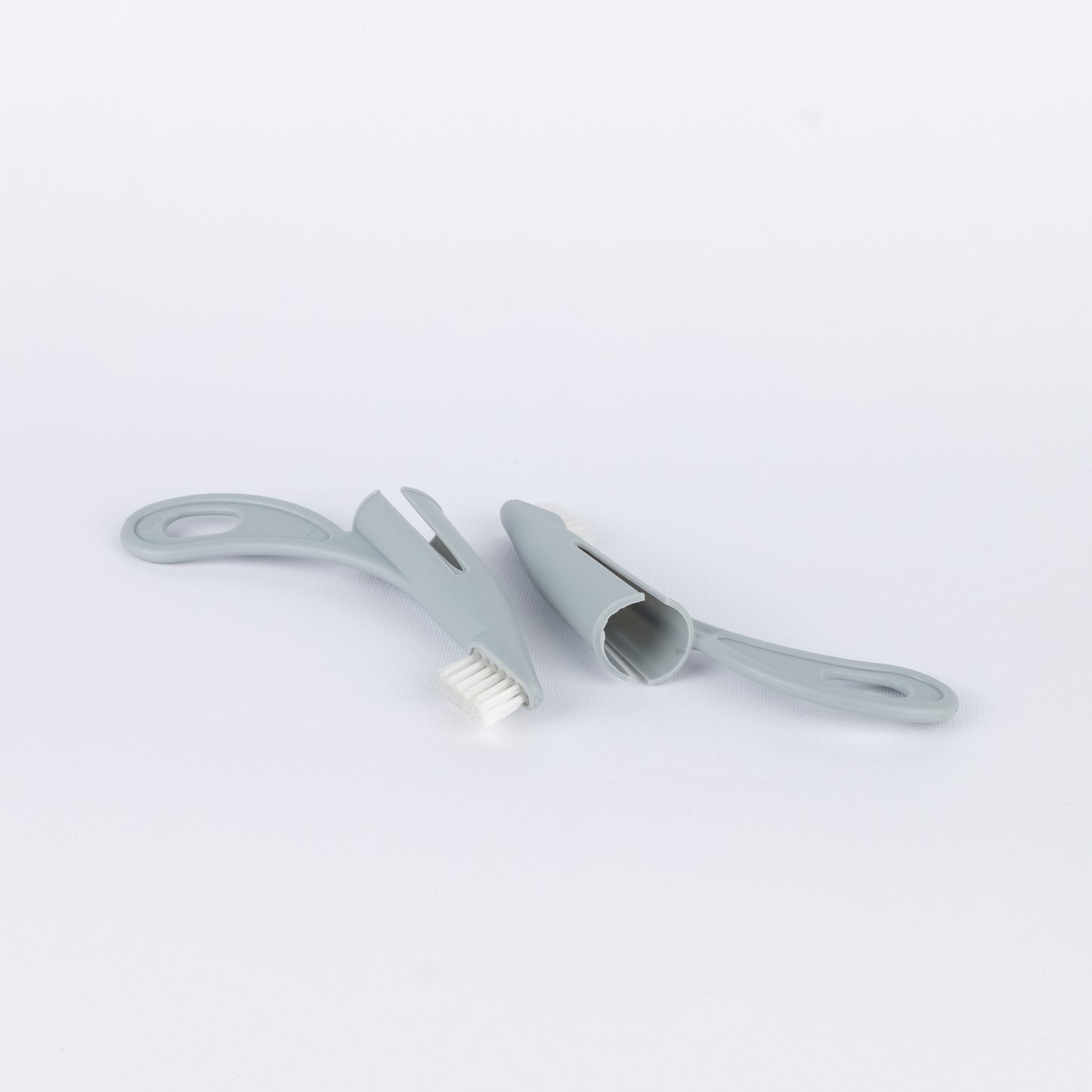 Spazzolino domestico per l’igiene orale di cani e gatti - Grigio