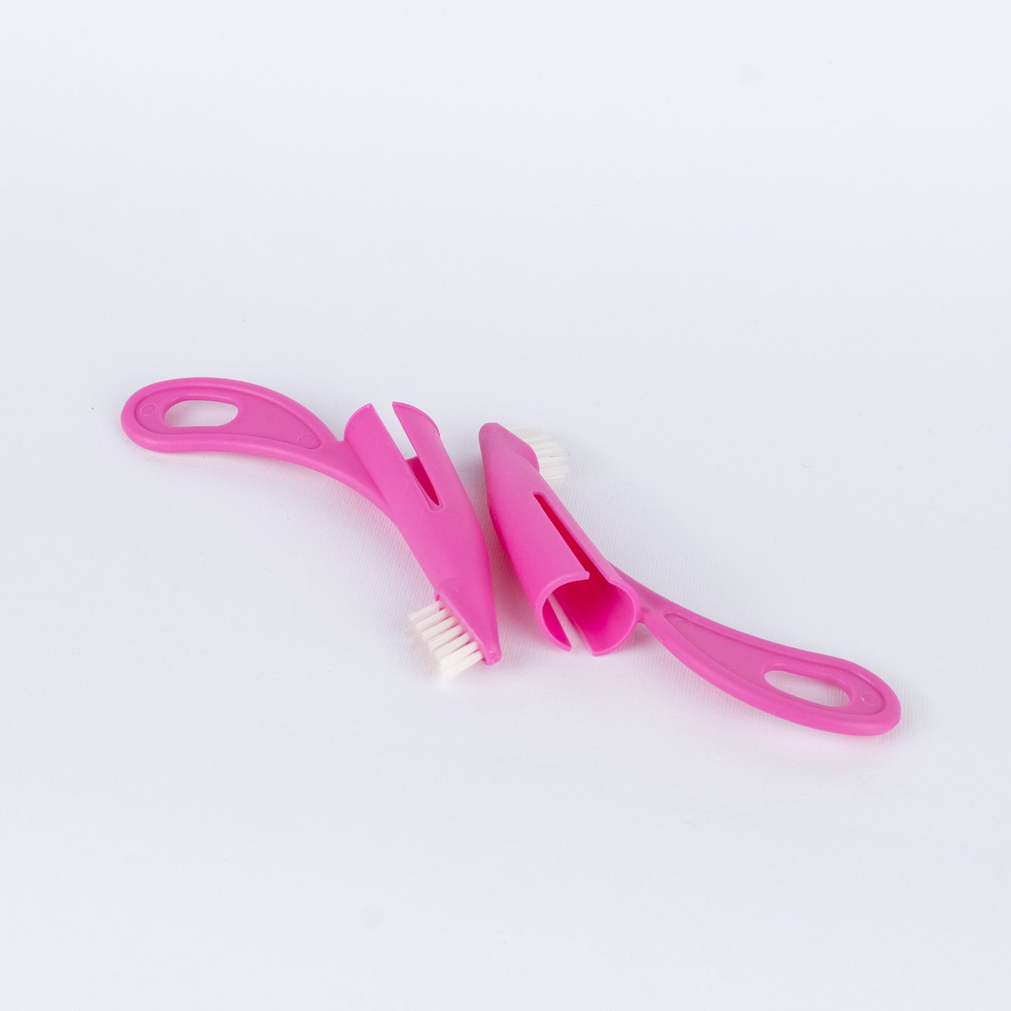 Spazzolino domestico per l’igiene orale di cani e gatti - Rosa