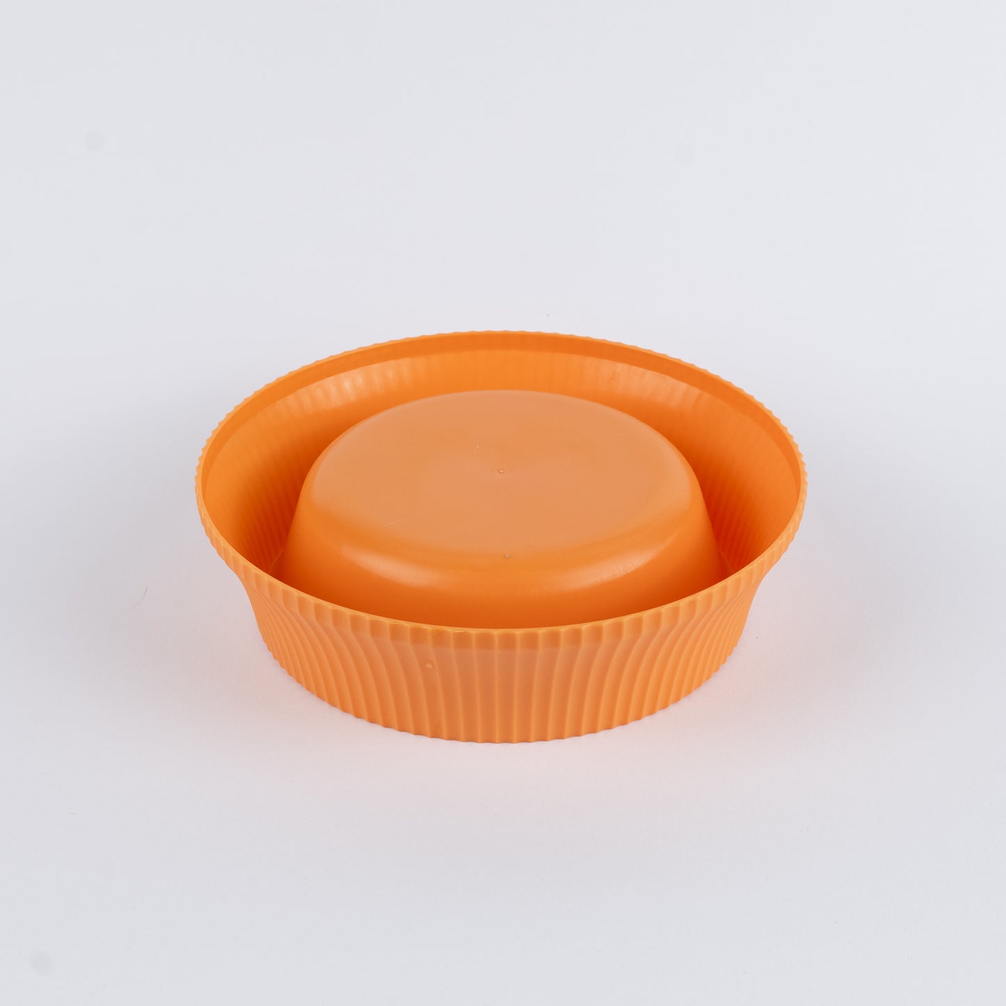 Ciotola Rotonda ideale per Cibo e Acqua - Arancione