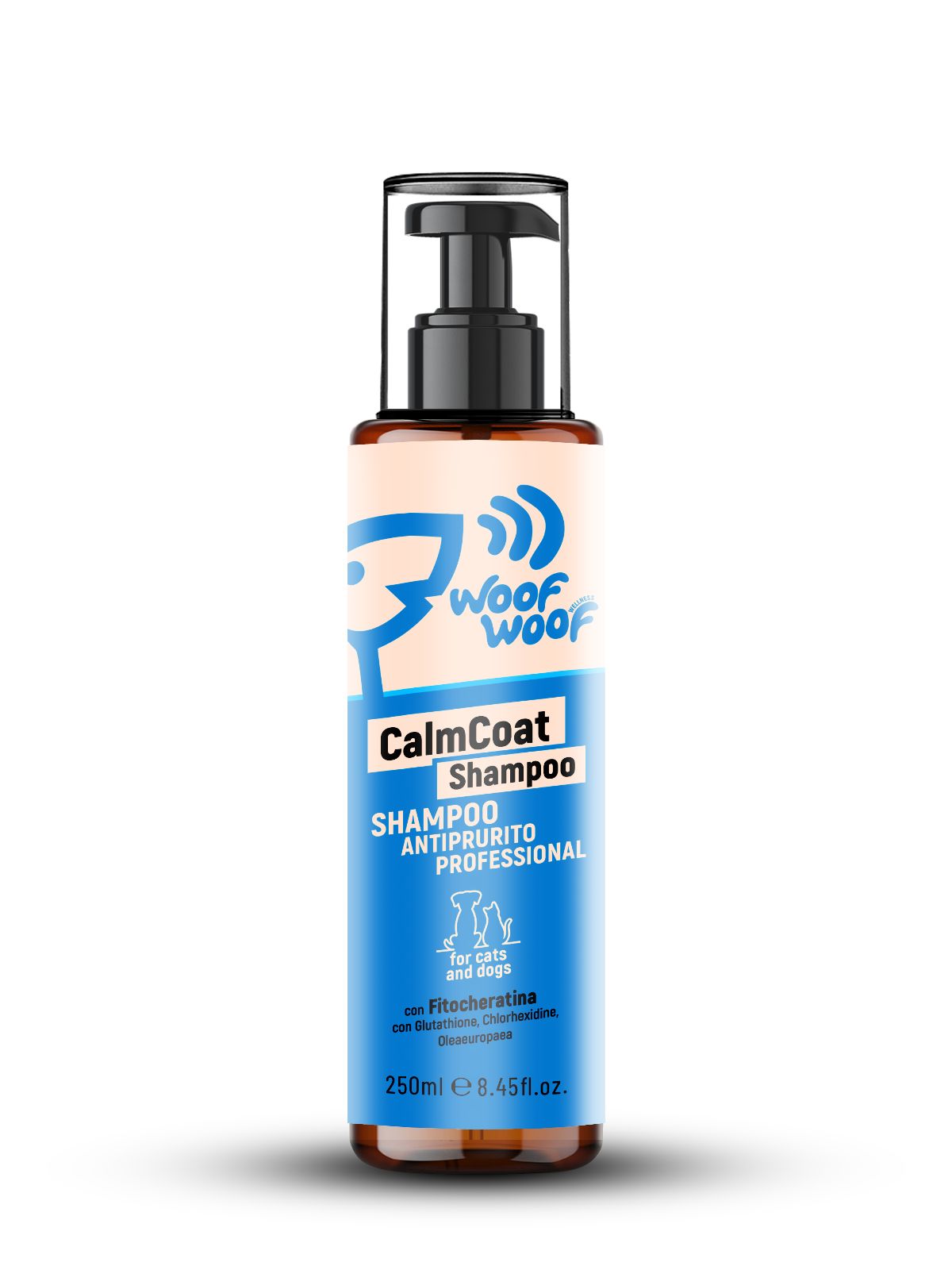 CalmCoat – Shampoo Naturale Rinfrescante e Lenitivo per Cani e Gatti