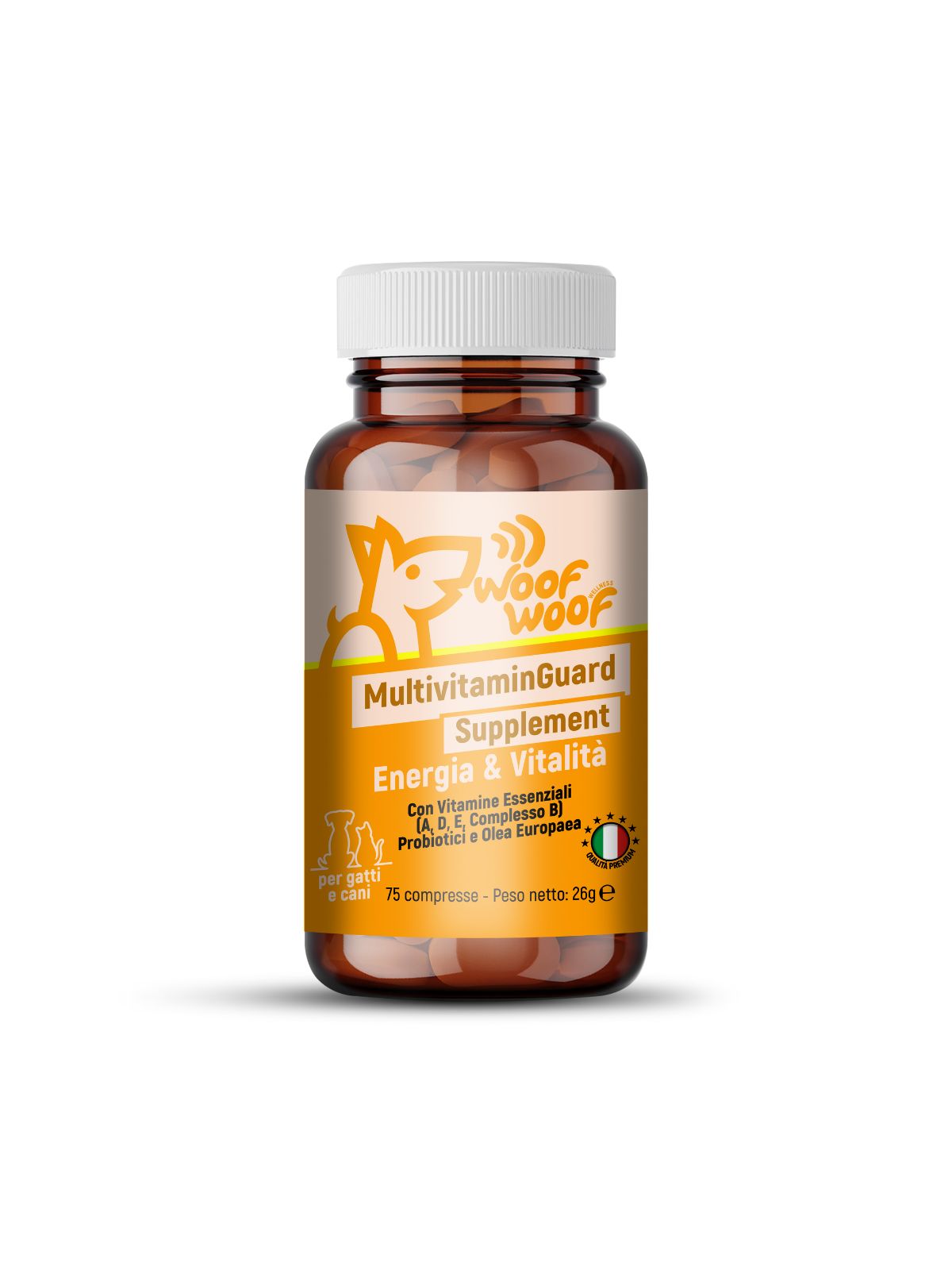 MultivitaminGuard Supplement – Integratore Completo per Energia e Vitalità di Cani e Gatti