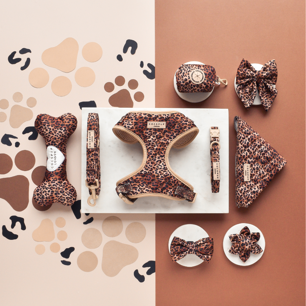 Pettorina regolabile - cucciolo di leopardo trapuntato