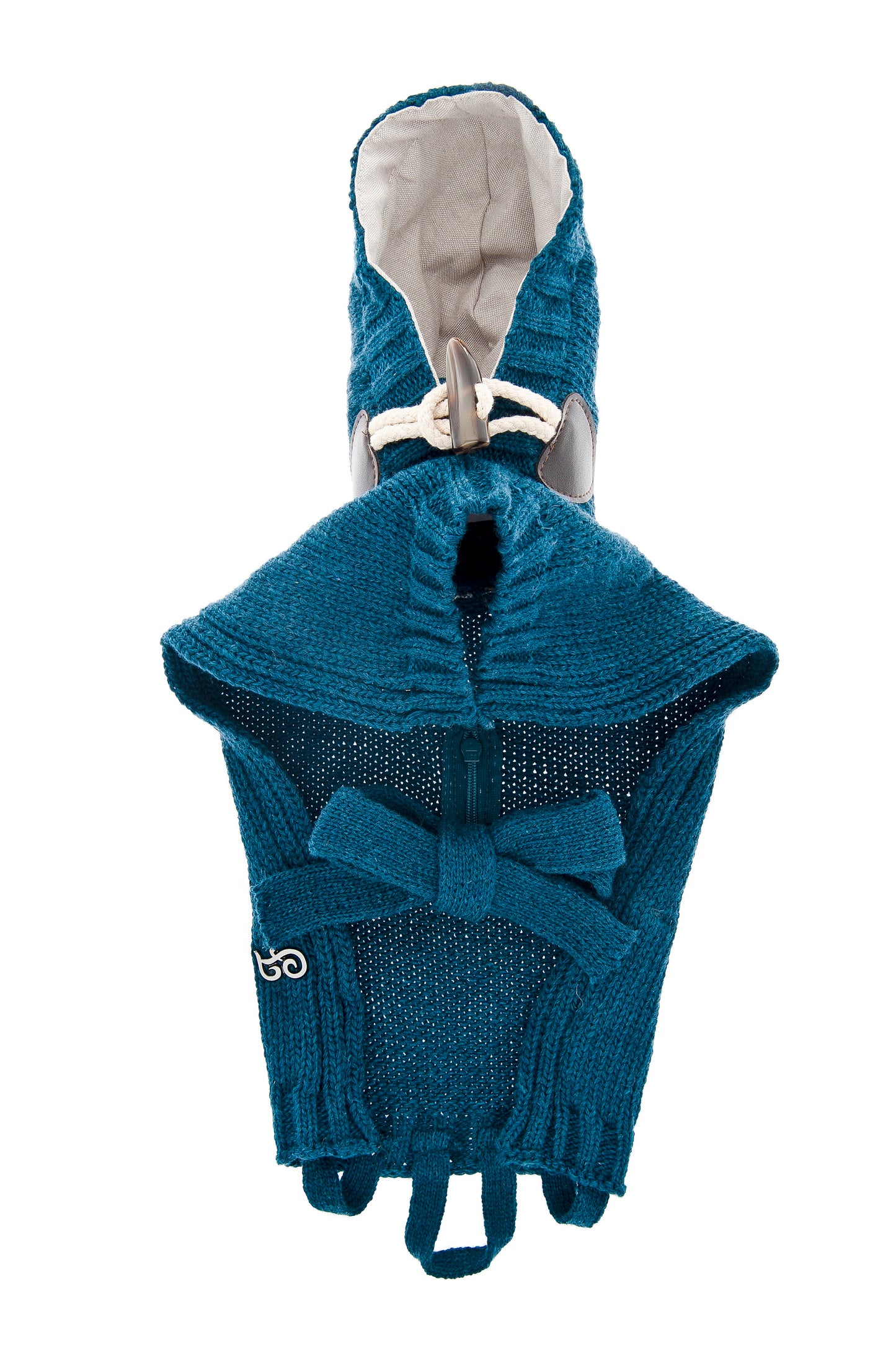 Poncho Invernale per Cani - Verde Petrolio