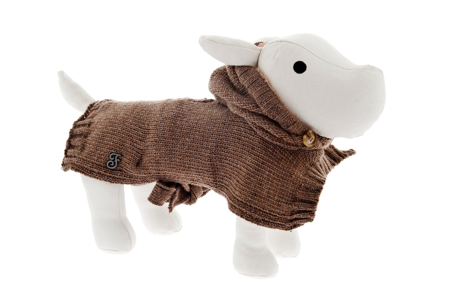 Poncho Invernale per Cani - Tortora