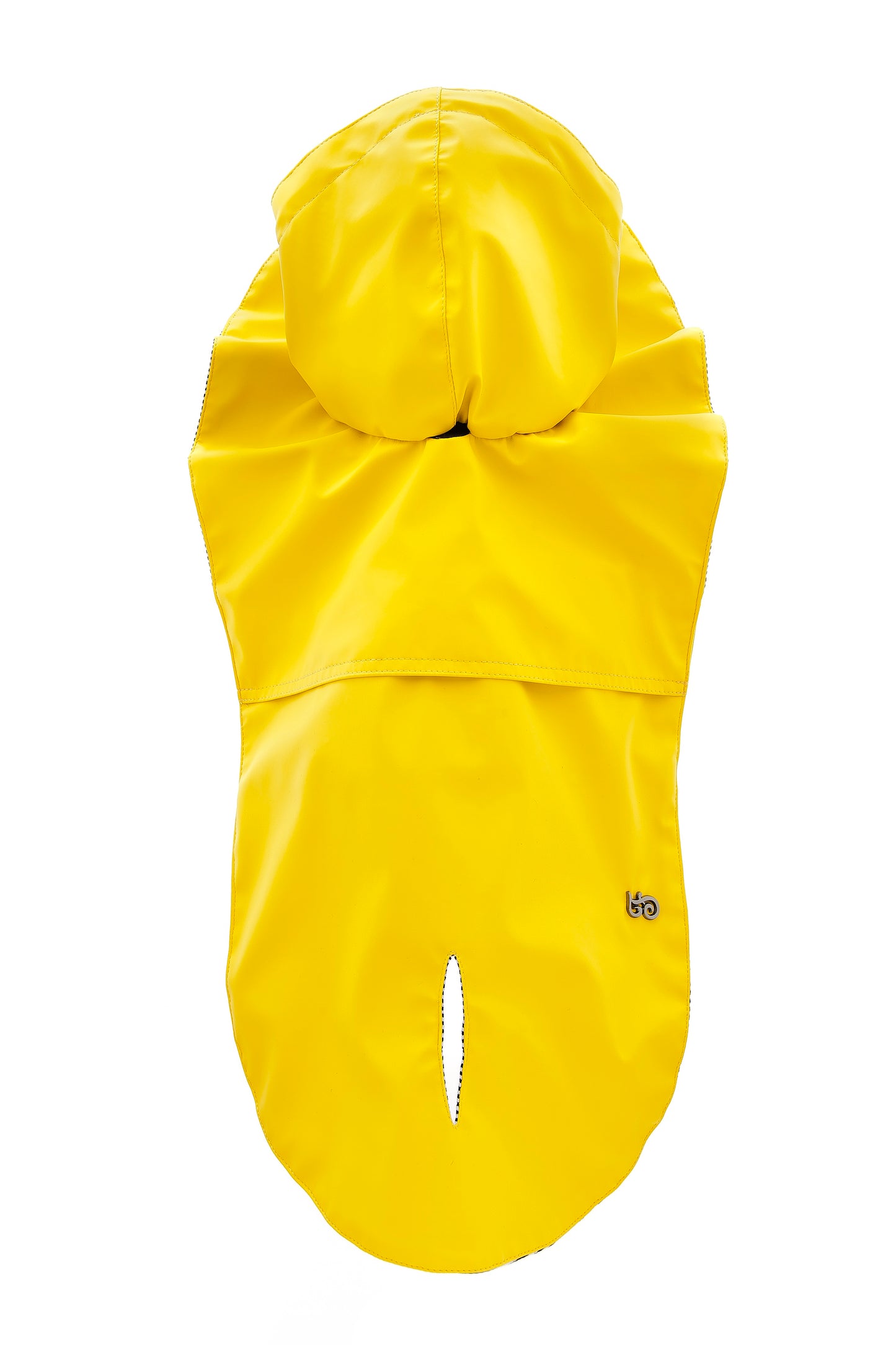 Mantellina Impermeabile con Cappuccio per cani - Gialla