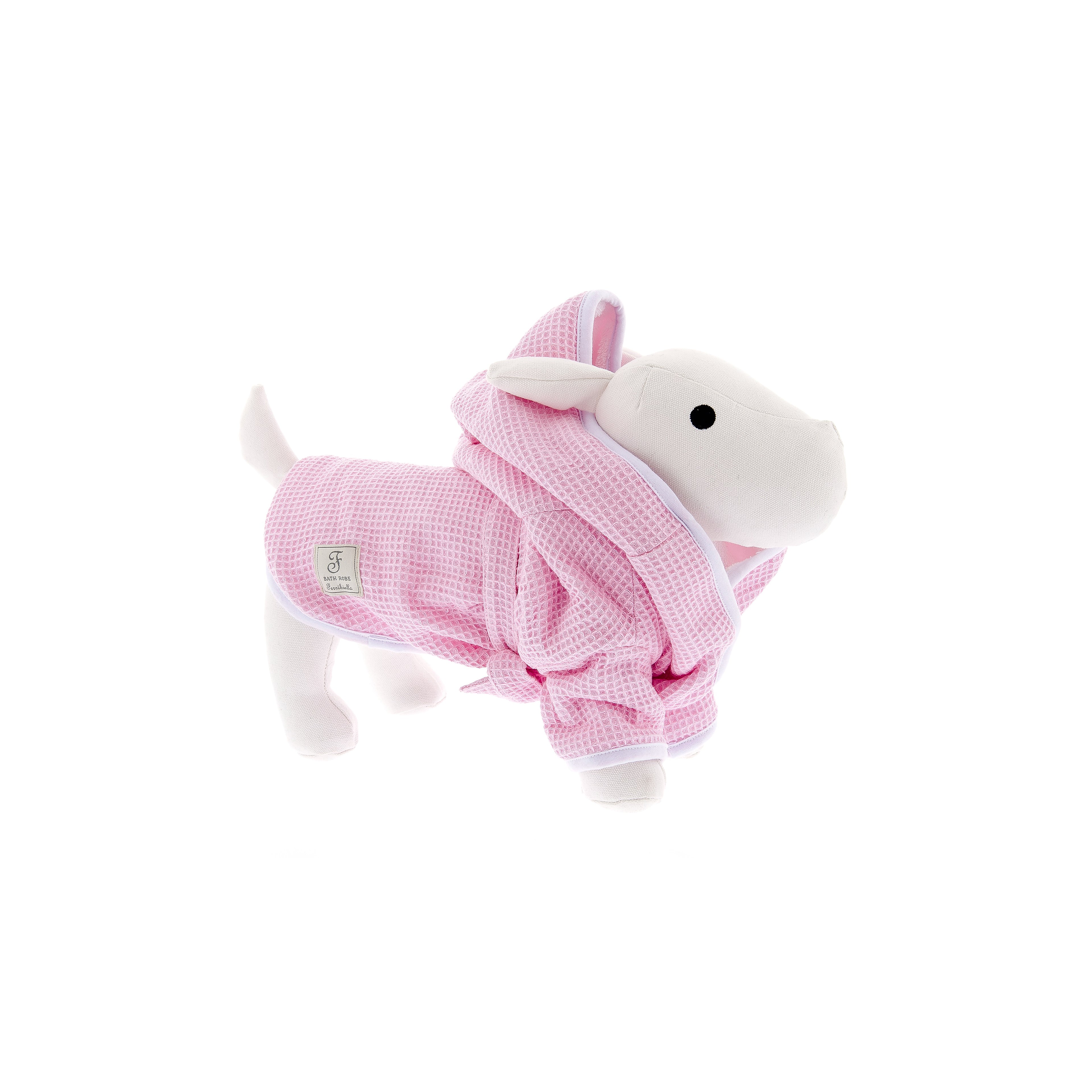 Accappatoio Comfort in Spugna - Rosa