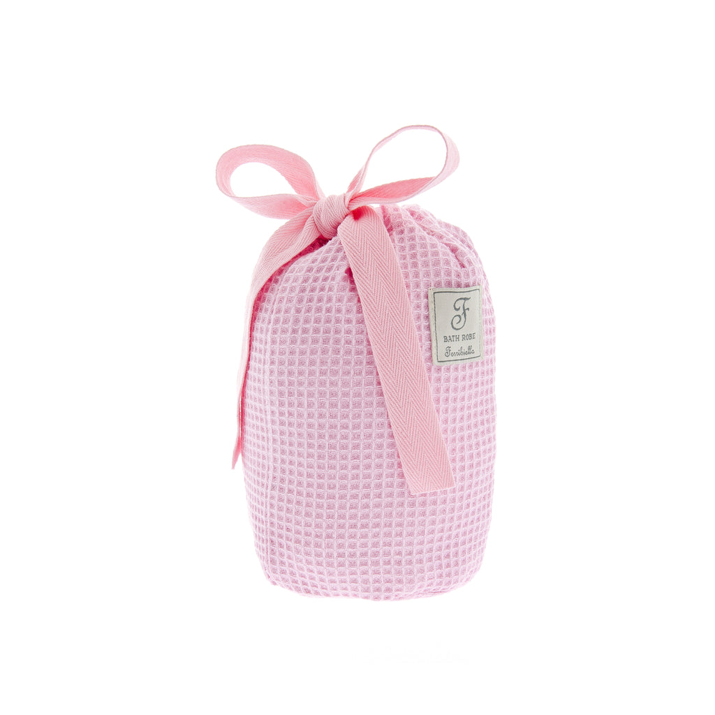Accappatoio Comfort in Spugna - Rosa