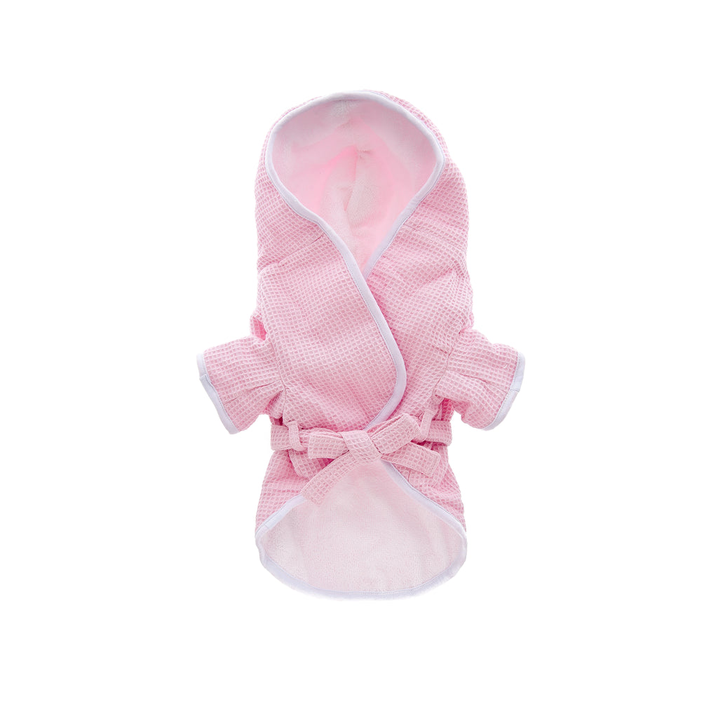 Accappatoio Comfort in Spugna - Rosa