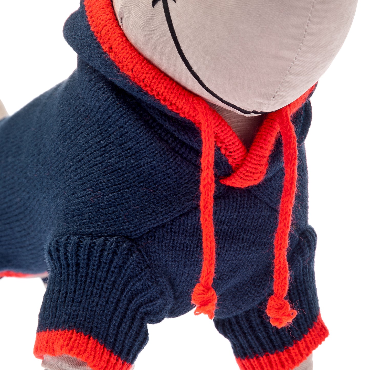 Maglioncino "Scintilla" con Cappuccio per Cani - Blu