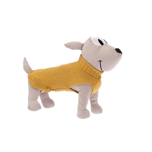 Dolcevita "Soffio" per Cani - Giallo