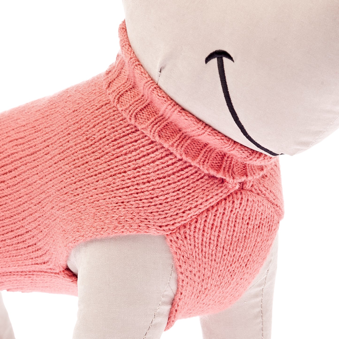 Dolcevita "Soffio" per Cani - Rosa