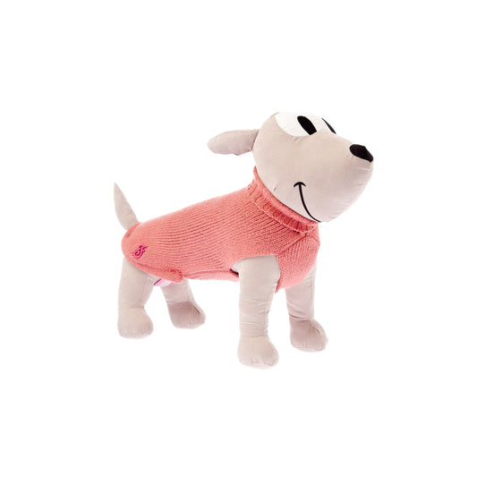 Dolcevita "Soffio" per Cani - Rosa