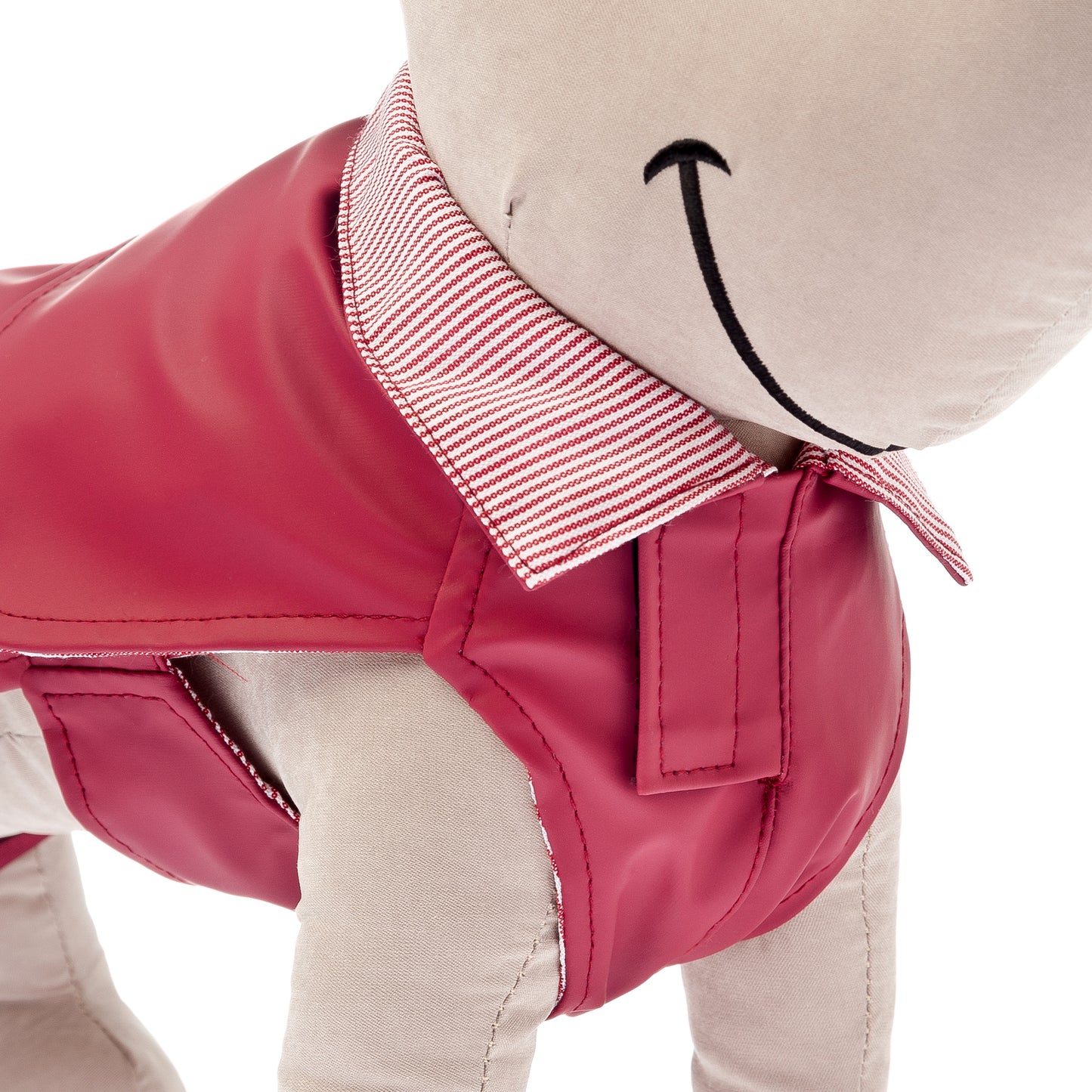 Impermeabile "Rugiada" per Cani - Bordeaux