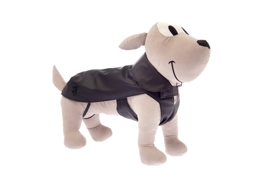 Impermeabile per Cani “Rain” con Imbottitura Staccabile - Nero
