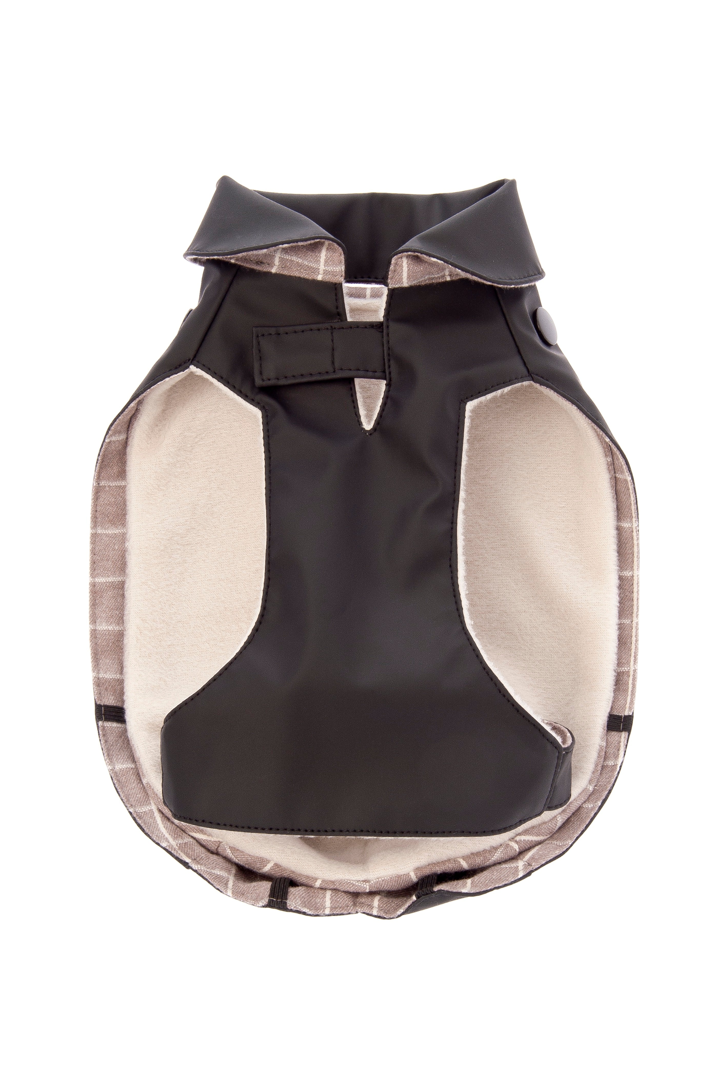 Impermeabile per Cani “Rain” con Imbottitura Staccabile - Nero