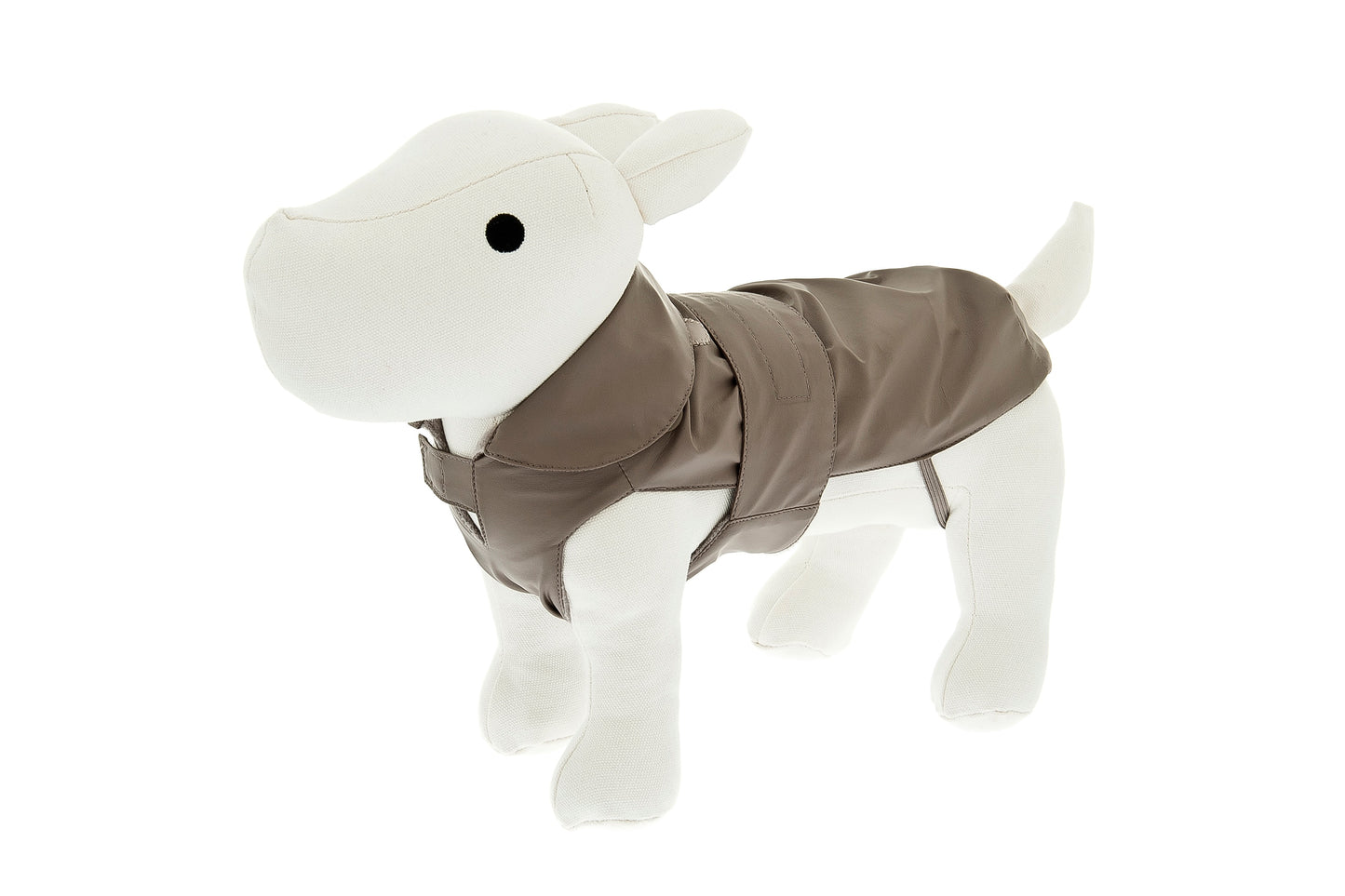 Impermeabile per Cani “Rain” con Imbottitura Staccabile - Tortora