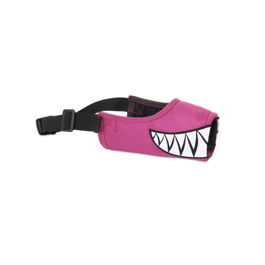 Museruola per Cani Design Squalo - Rosa