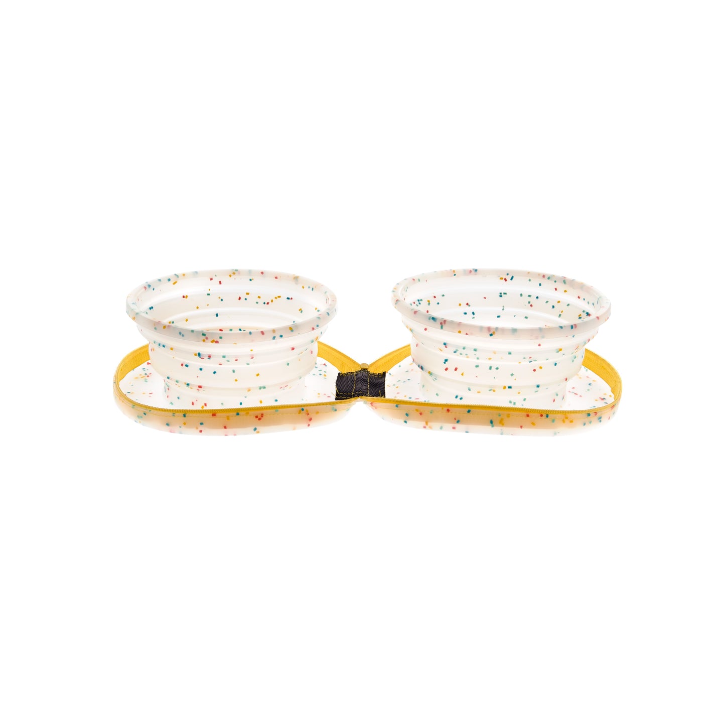 Ciotola Doppia “Compact” in Silicone