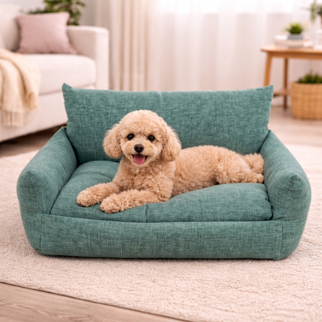 Cuccia Poltrona - Verde ( cuscino 58x43 cm  circa )