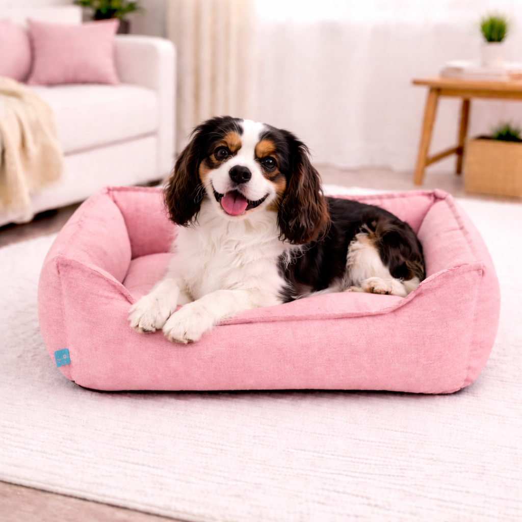 Cuccia Andy grande - Rosa ( 69x54x20 )