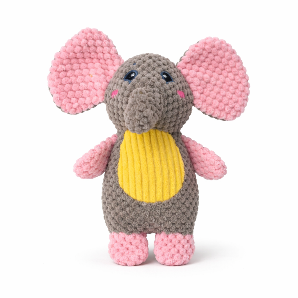 Gioco Pupazzo Elefantino con suono (24 x 16 cm)