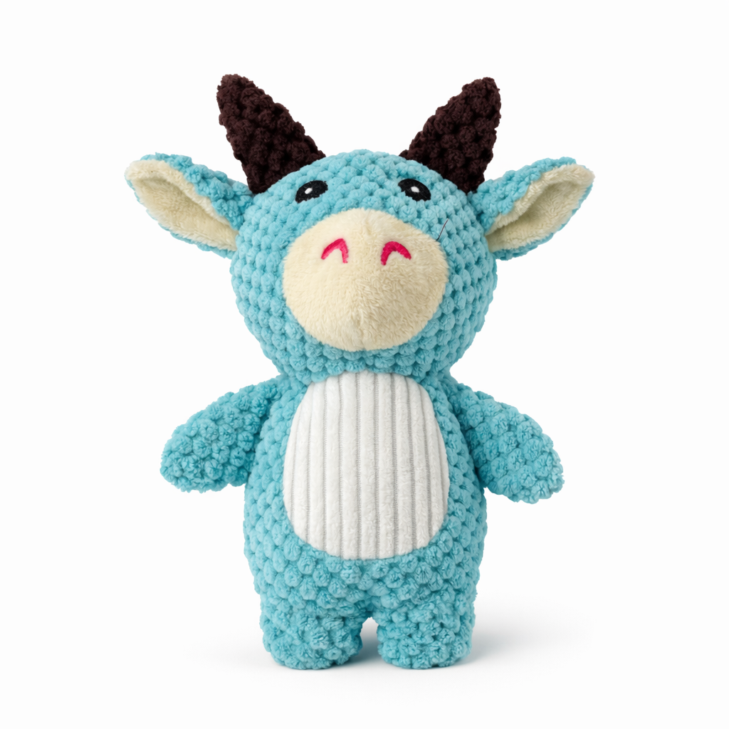 Gioco Pupazzo Mucca con suono (24 x 16 cm)