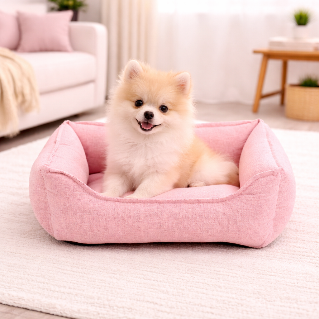 Cuccia Andy piccola - Rosa (48x40x18 cm)
