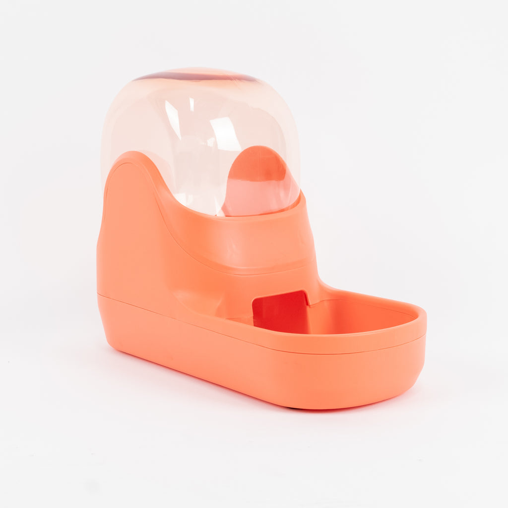 Distributore d'acqua per cani e gatti - Arancione
