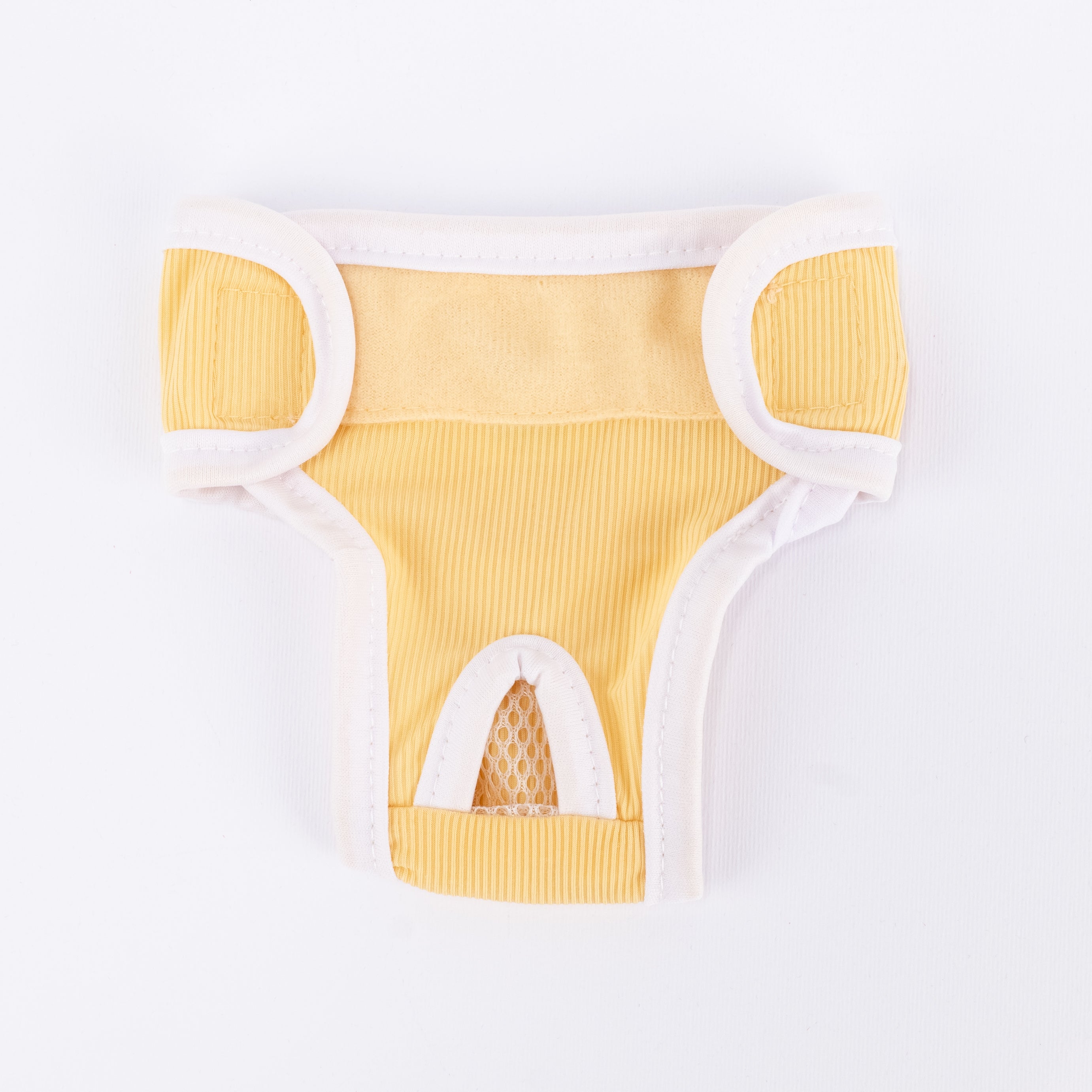 Mutandine Lavabili per Animali con Ricamo Ananas - Giallo