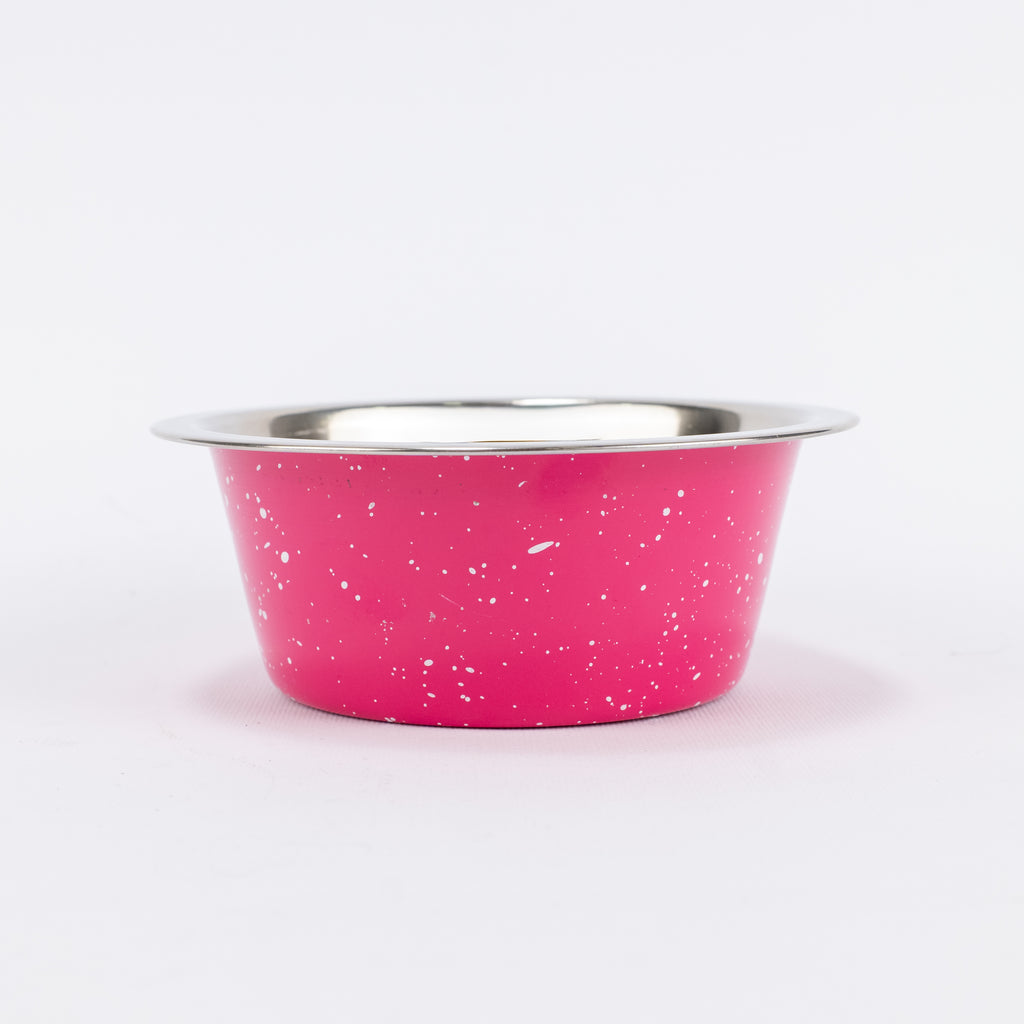 Ciotola Colorato Effetto Pittura piccola - Rosa
