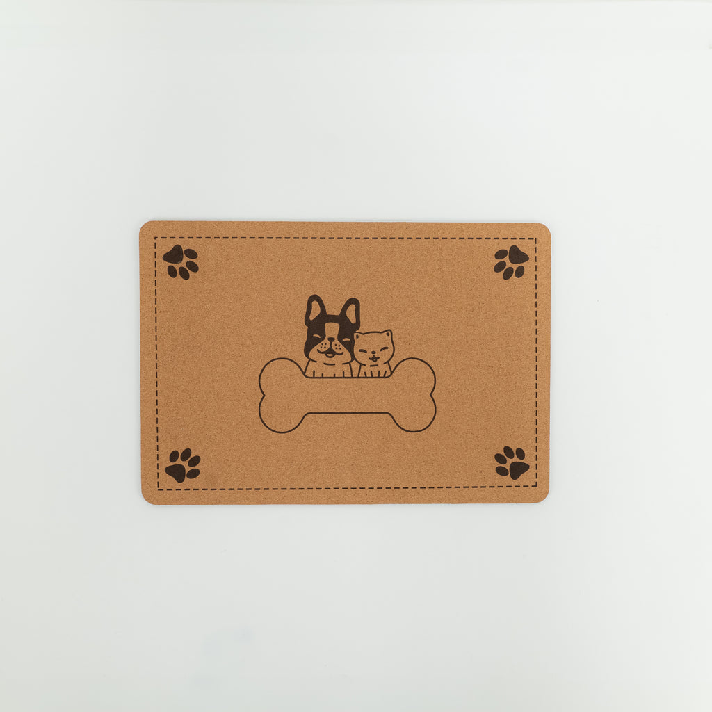 Tappetino Sottociotola in Sughero per Cani e Gatti