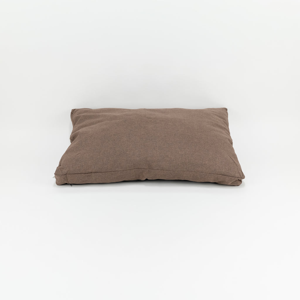 Cuccia a cuscino in cotone – Marrone (110 x 70 x 10 cm)