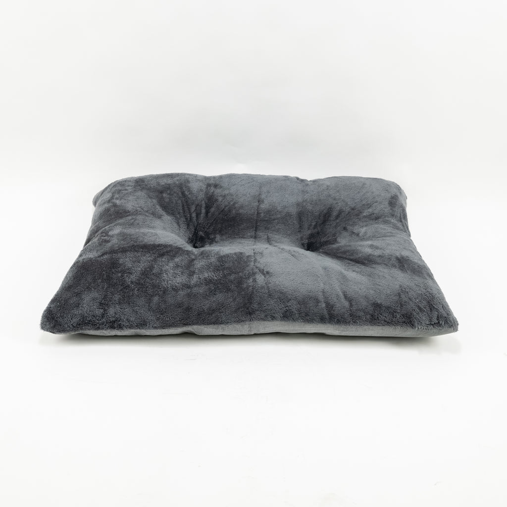 Cuccia Cuscino Double Face - Grigio Scuro Grande (115x80 cm circa)