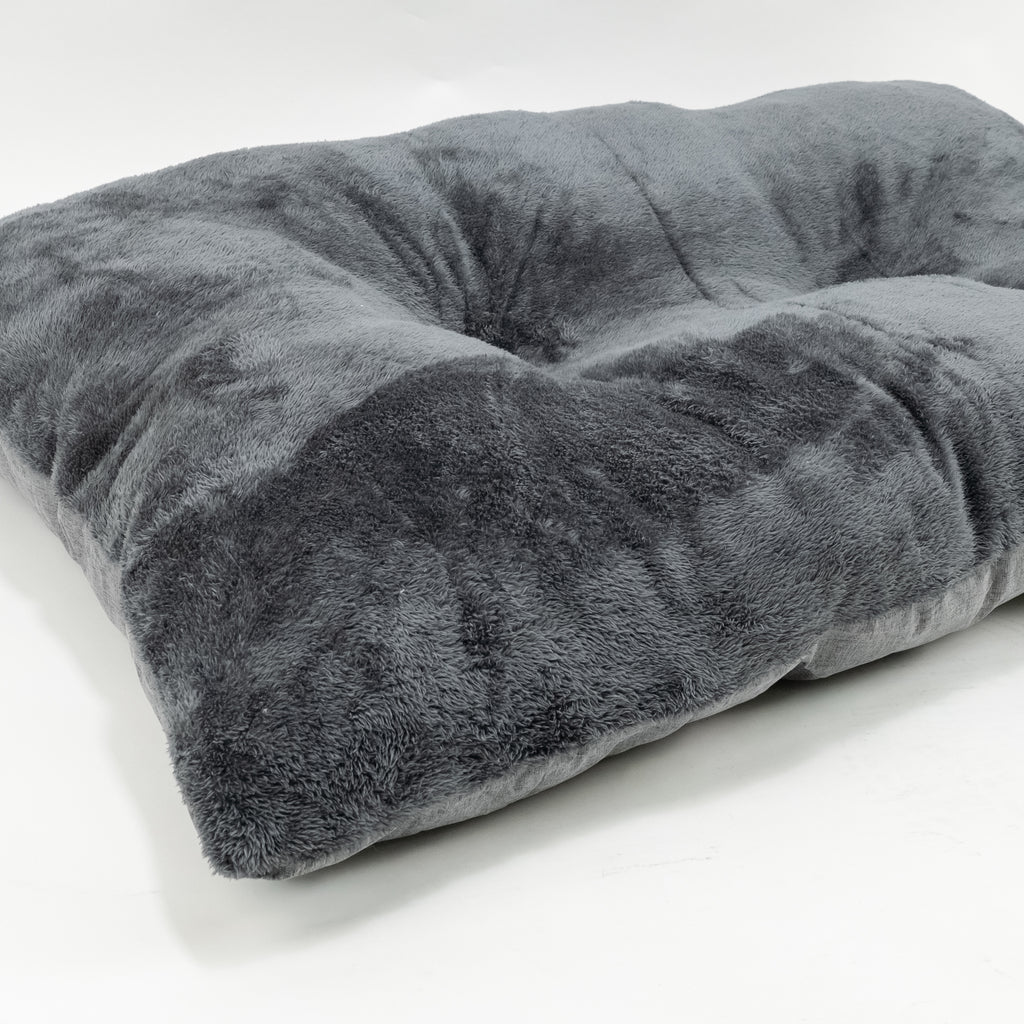 Cuccia Cuscino Double Face - Grigio Scuro Grande (115x80 cm circa)