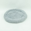 Cuccia Ovale in Peluche - Grigio Chiaro