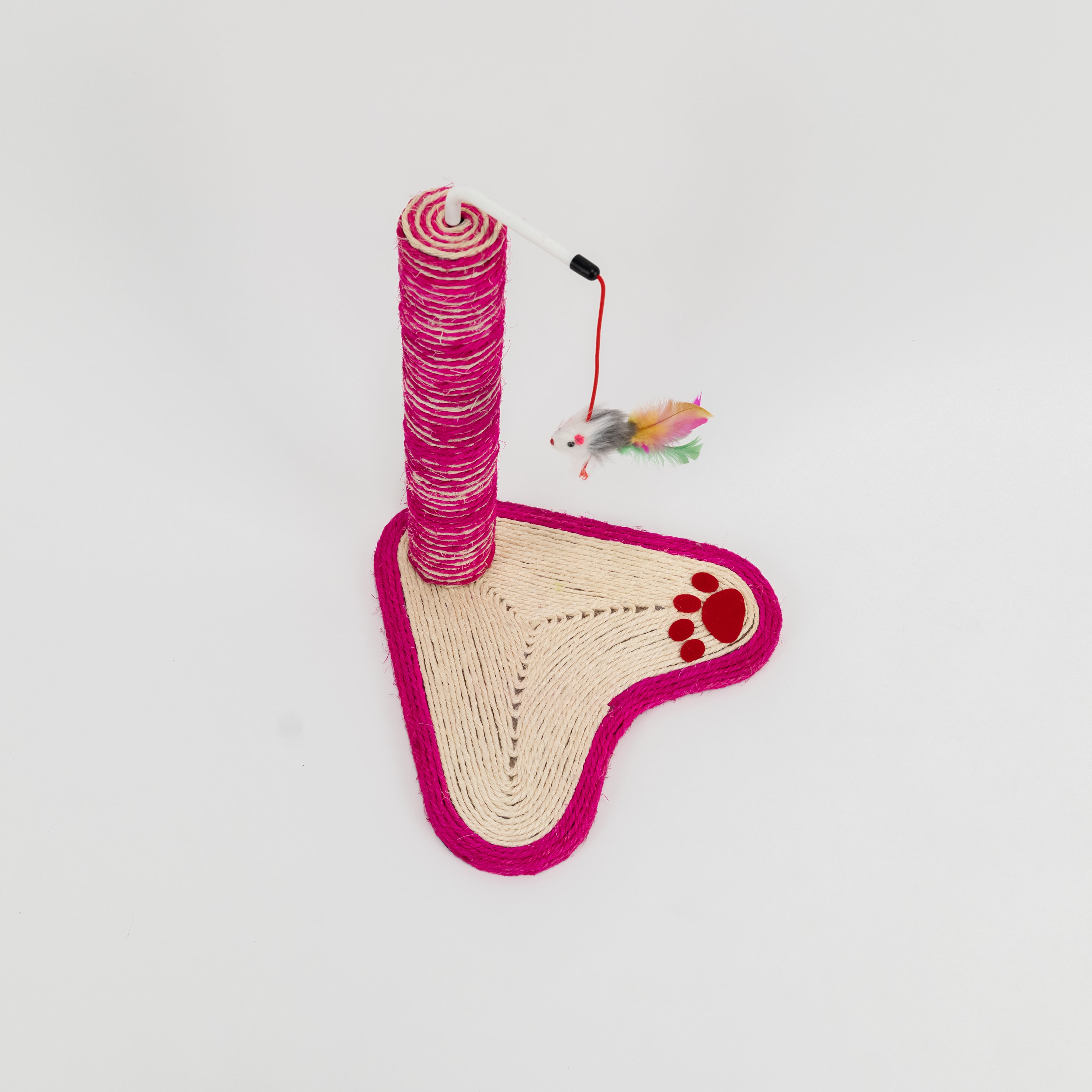 Tiragraffi per gatti con Base a Cuore