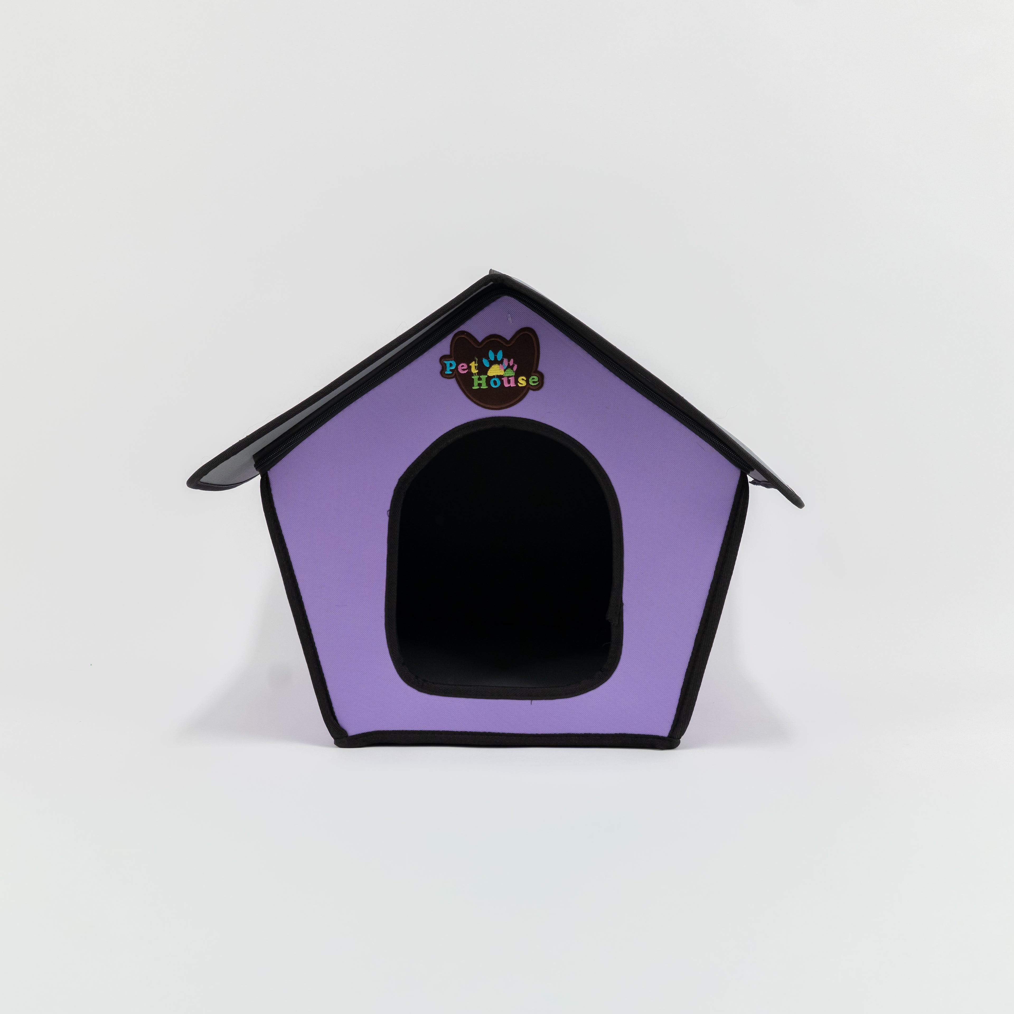 Cuccia a Casetta per Cani e Gatti - Viola ( 32x40x40,5 cm circa )