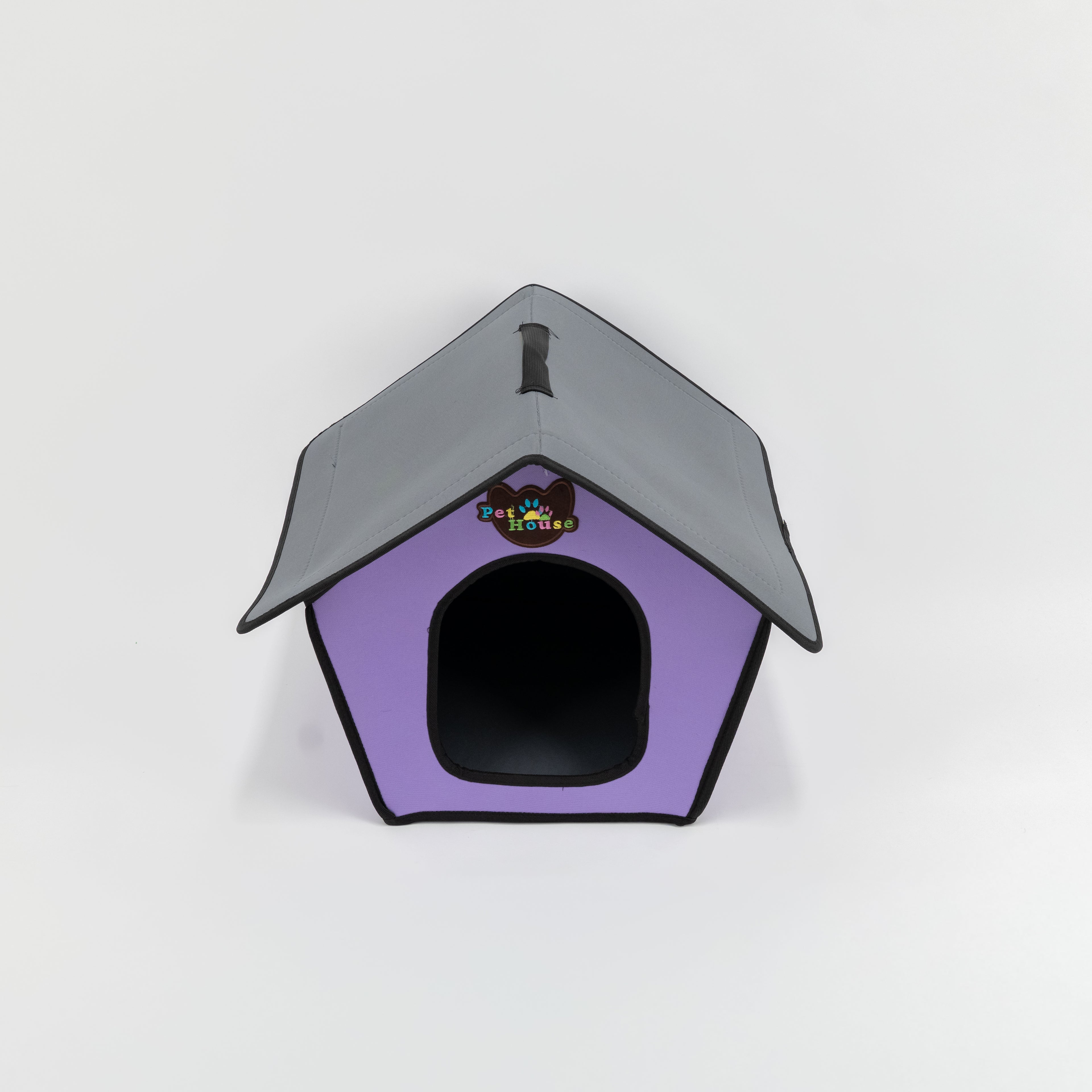 Cuccia a Casetta per Cani e Gatti - Viola ( 32x40x40,5 cm circa )