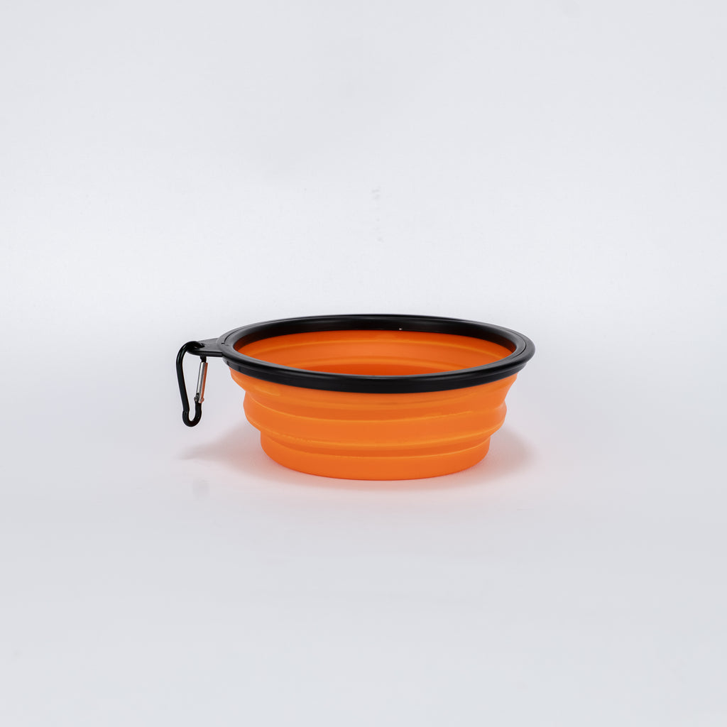 Ciotola pieghevole in silicone – Arancione ( 1000 ml )