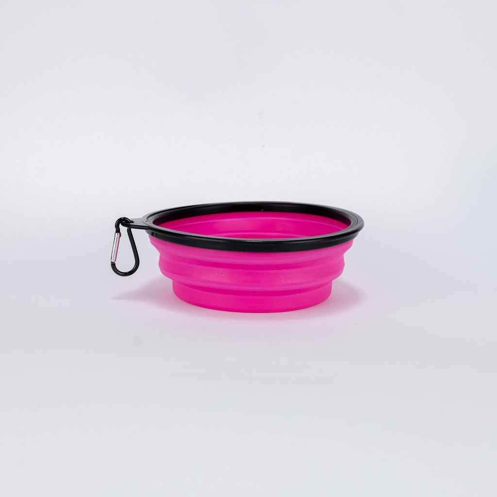 Ciotola pieghevole in silicone – Fuxia ( 650 ml )