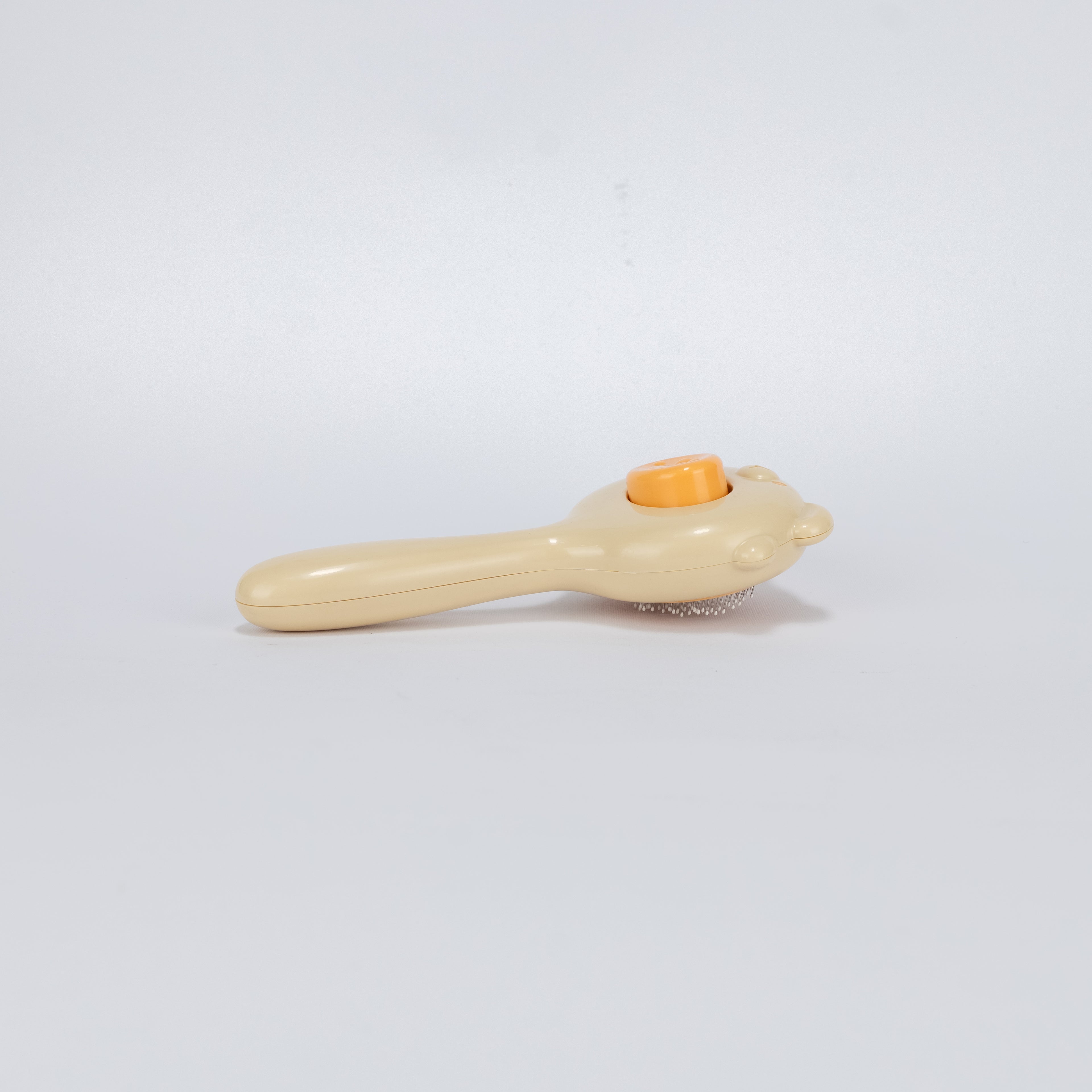 Spazzola per Cani e Gatti a Forma di Orsetto - Giallo