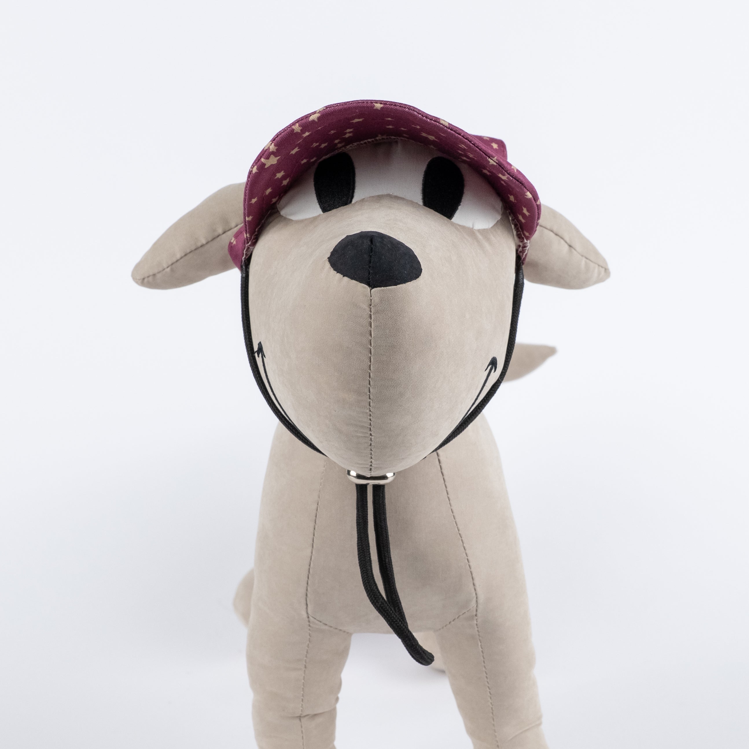 Cappellino Accessorio per Cani e Gatti - Viola con Stelline ( 33 cm circa )