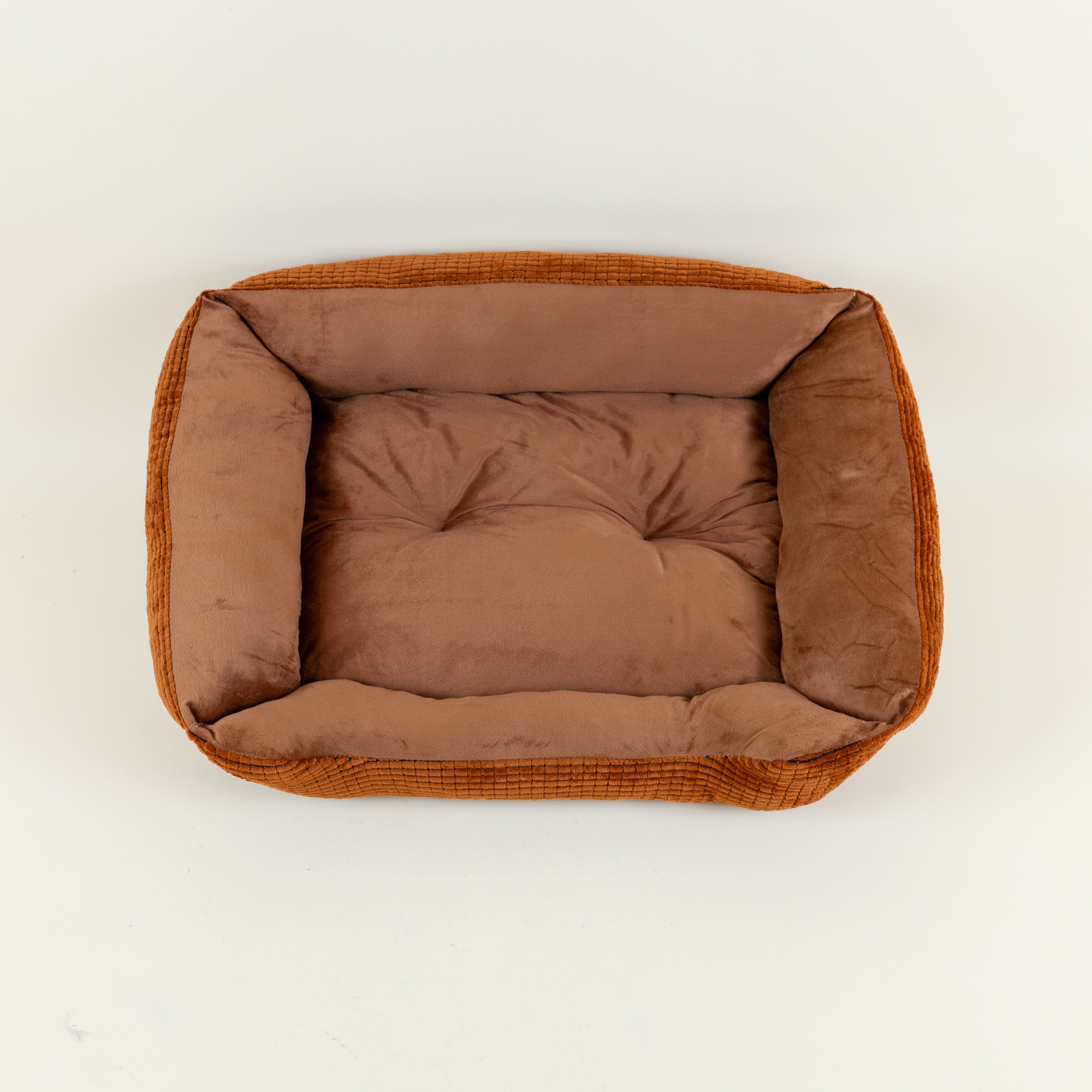 Cuccia Andy effetto velluto - Marrone ( 70x55cm )