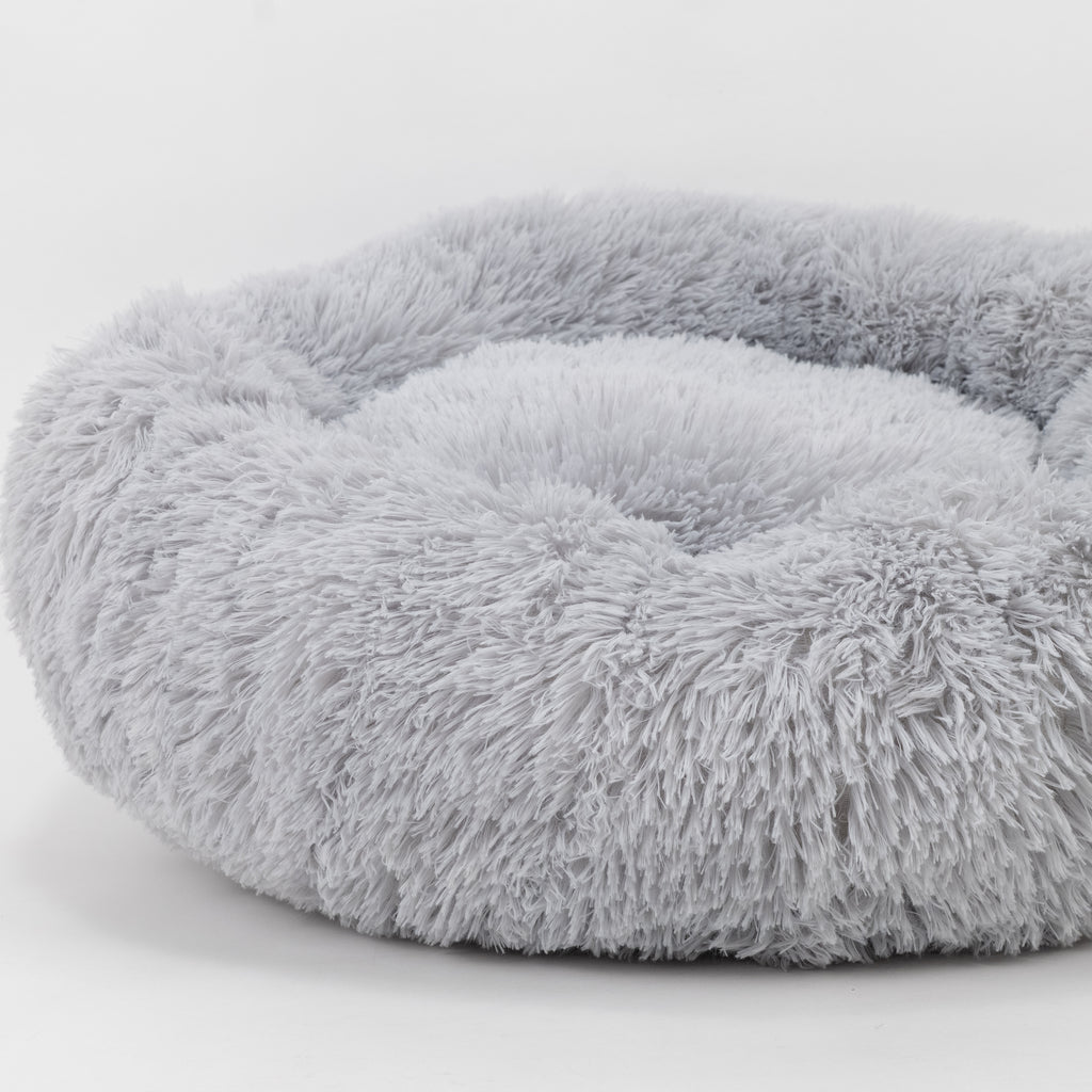 Cuccia Peluche - Grigio chiaro Grande
