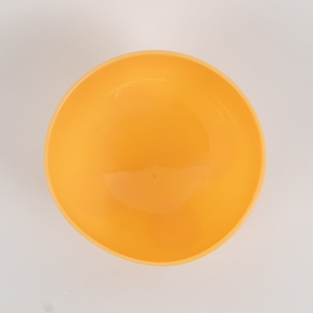 Ciotola Rialzata in Plastica per Cani e Gatti - Giallo